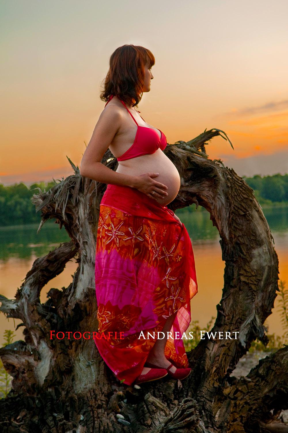 Top-Fotograf Andreas Ewert fotografiert ihre schönste Zeit während der Schwangerschaft ...